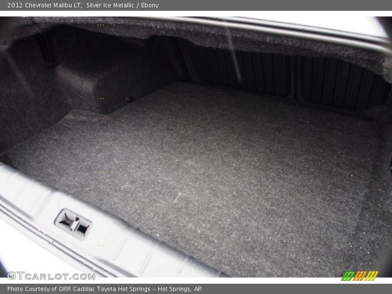 Silver Ice Metallic / Ebony 2012 Chevrolet Malibu LT