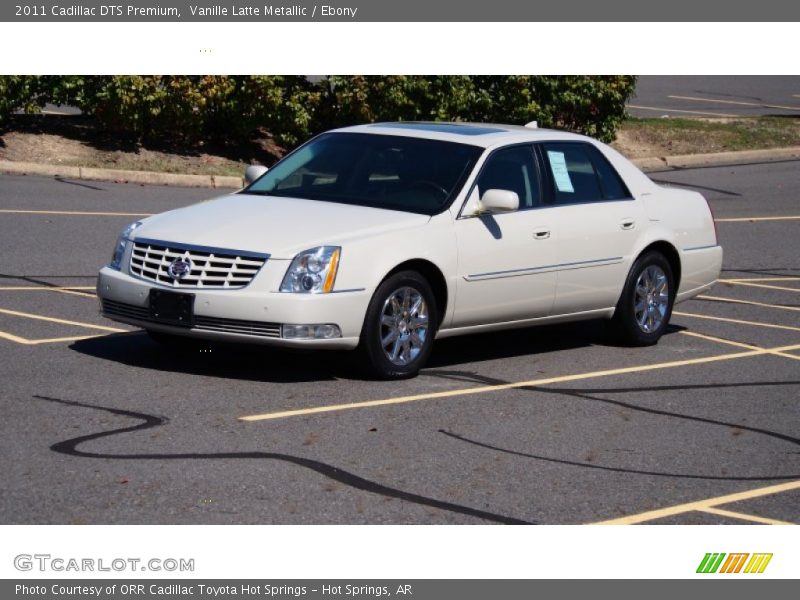 Vanille Latte Metallic / Ebony 2011 Cadillac DTS Premium