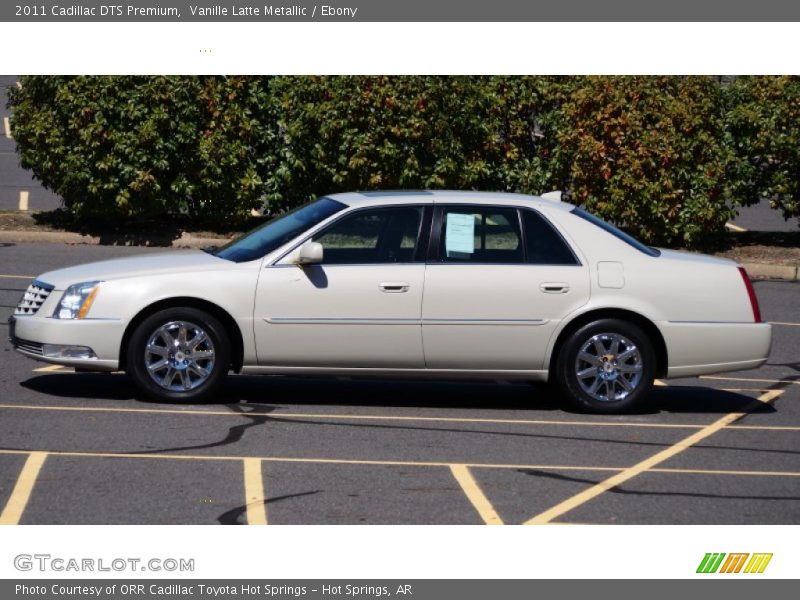 Vanille Latte Metallic / Ebony 2011 Cadillac DTS Premium