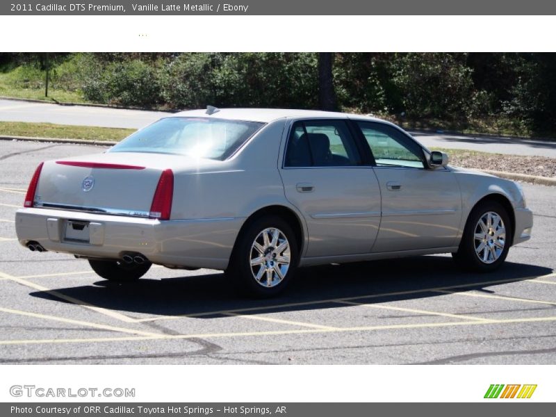 Vanille Latte Metallic / Ebony 2011 Cadillac DTS Premium
