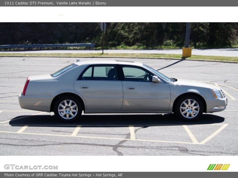 Vanille Latte Metallic / Ebony 2011 Cadillac DTS Premium
