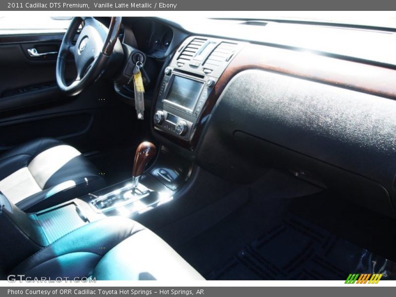 Vanille Latte Metallic / Ebony 2011 Cadillac DTS Premium