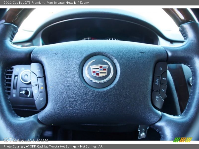 Vanille Latte Metallic / Ebony 2011 Cadillac DTS Premium