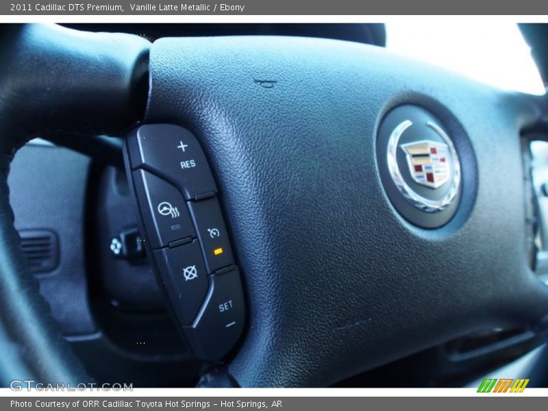 Vanille Latte Metallic / Ebony 2011 Cadillac DTS Premium