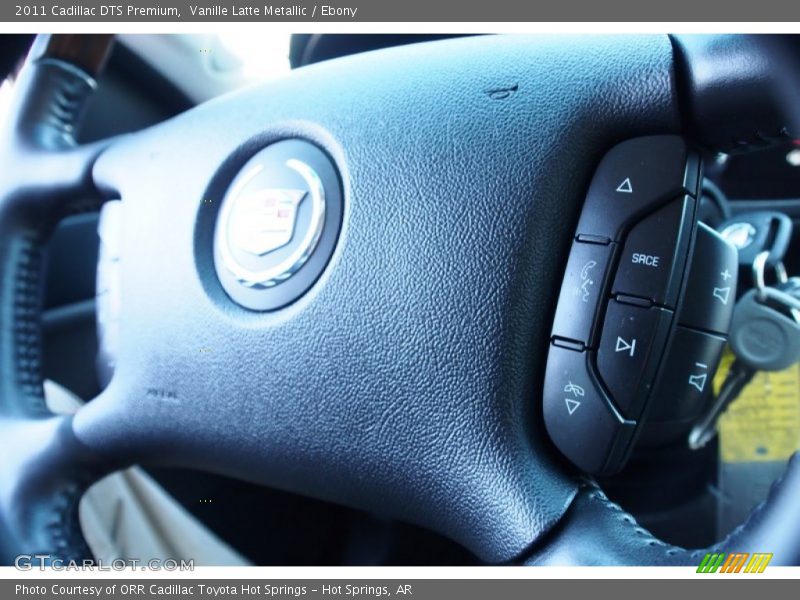 Vanille Latte Metallic / Ebony 2011 Cadillac DTS Premium