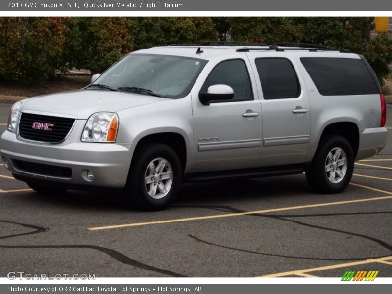 Quicksilver Metallic / Light Titanium 2013 GMC Yukon XL SLT