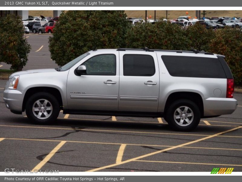 Quicksilver Metallic / Light Titanium 2013 GMC Yukon XL SLT