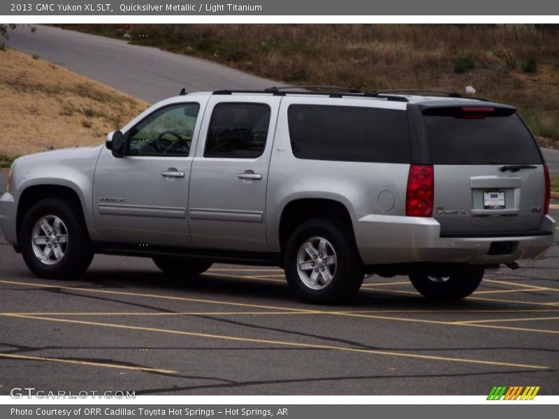 Quicksilver Metallic / Light Titanium 2013 GMC Yukon XL SLT