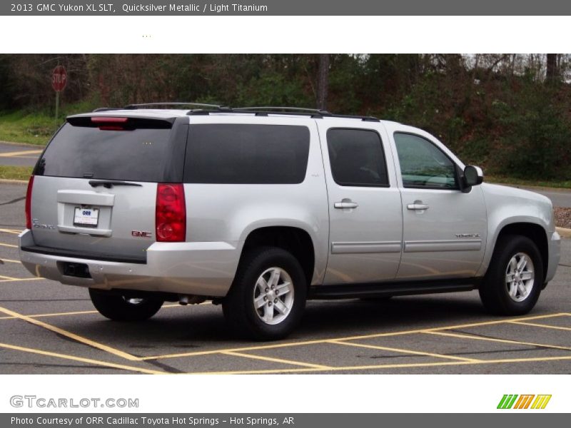 Quicksilver Metallic / Light Titanium 2013 GMC Yukon XL SLT