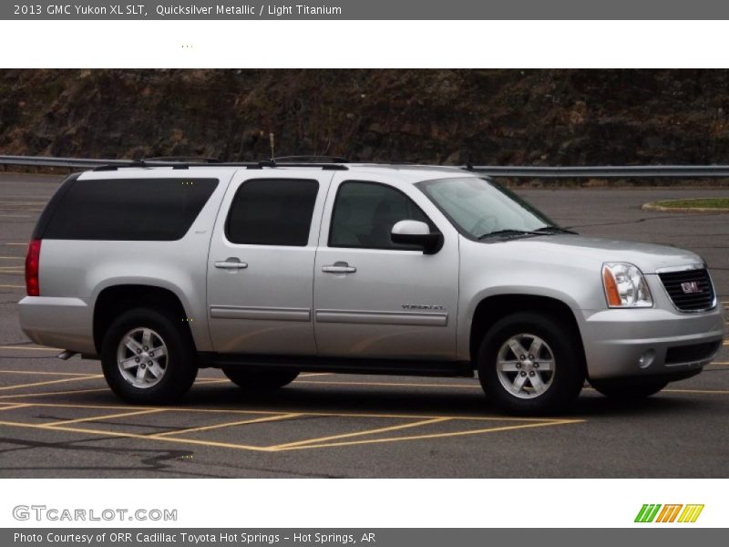 Quicksilver Metallic / Light Titanium 2013 GMC Yukon XL SLT