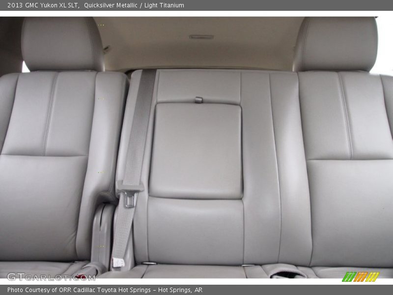 Rear Seat of 2013 Yukon XL SLT