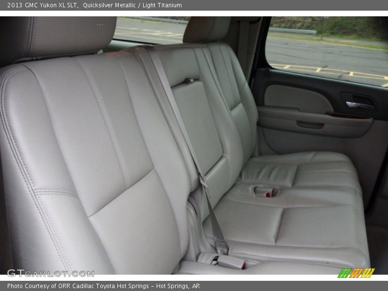Rear Seat of 2013 Yukon XL SLT