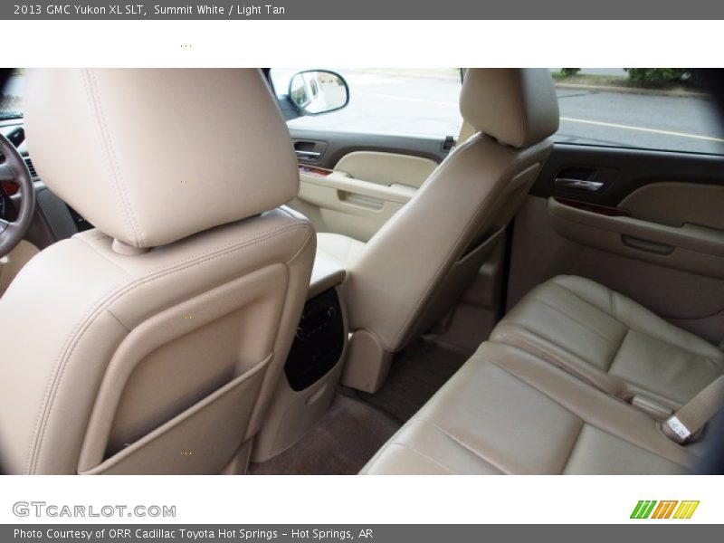 Summit White / Light Tan 2013 GMC Yukon XL SLT