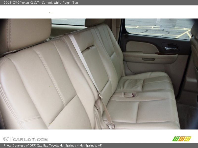 Summit White / Light Tan 2013 GMC Yukon XL SLT