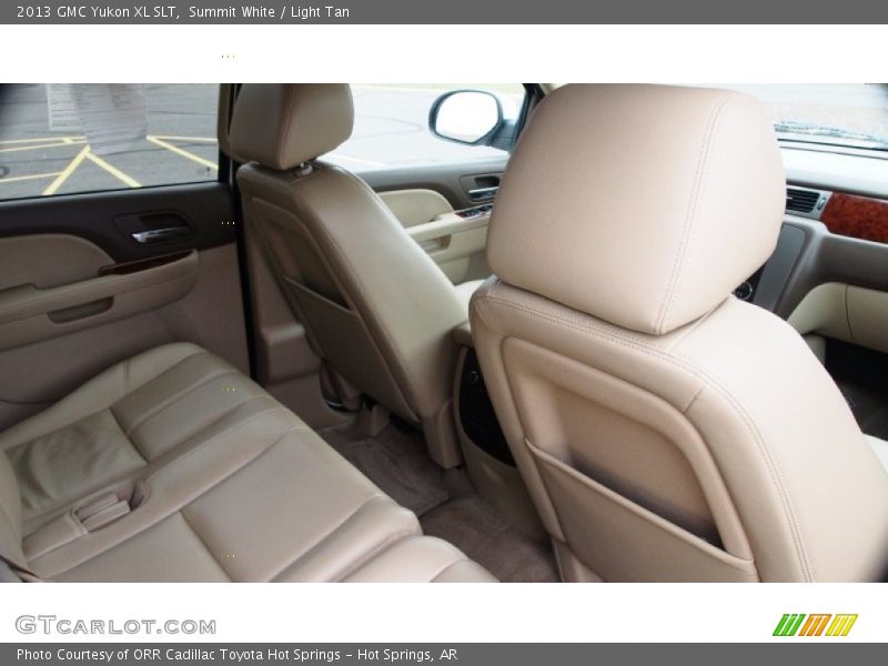 Summit White / Light Tan 2013 GMC Yukon XL SLT