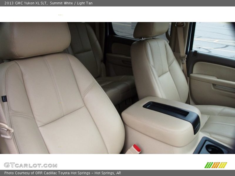 Summit White / Light Tan 2013 GMC Yukon XL SLT