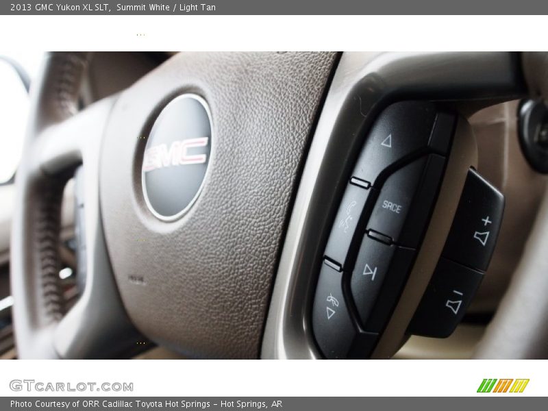 Summit White / Light Tan 2013 GMC Yukon XL SLT