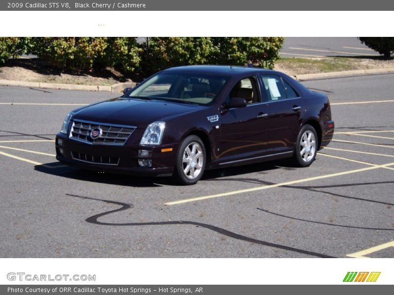 Black Cherry / Cashmere 2009 Cadillac STS V8