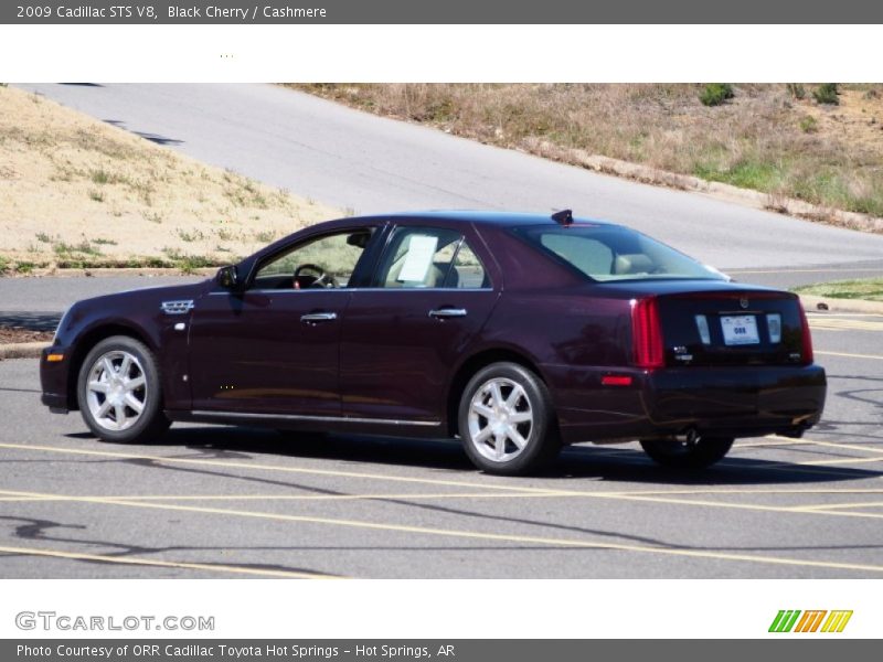 Black Cherry / Cashmere 2009 Cadillac STS V8