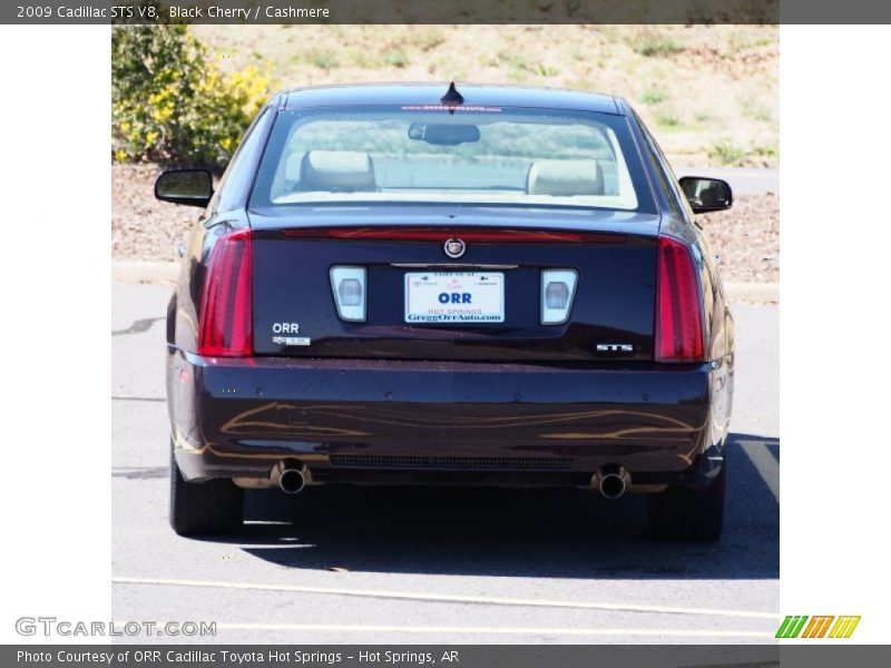 Black Cherry / Cashmere 2009 Cadillac STS V8