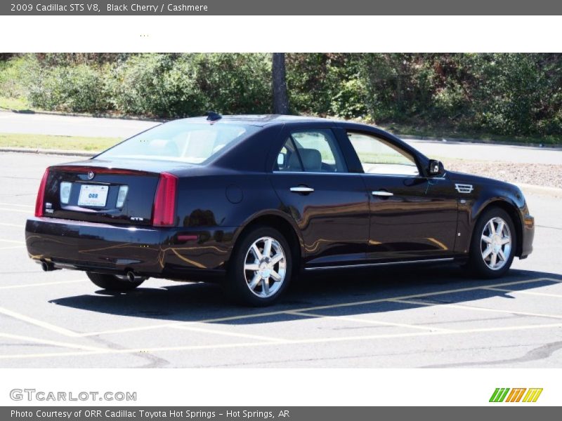 Black Cherry / Cashmere 2009 Cadillac STS V8