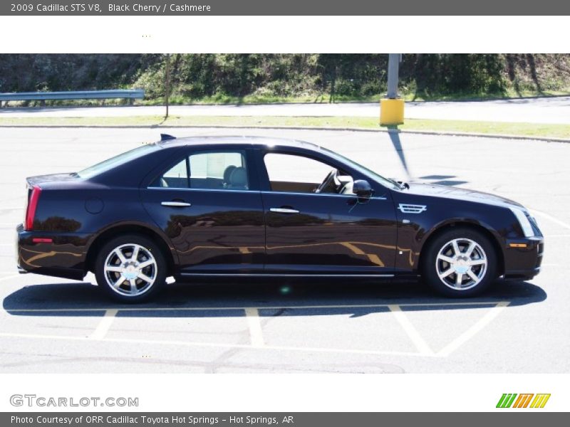 Black Cherry / Cashmere 2009 Cadillac STS V8