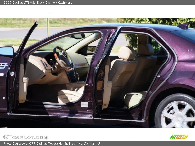 Black Cherry / Cashmere 2009 Cadillac STS V8