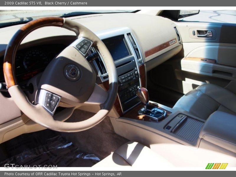 Black Cherry / Cashmere 2009 Cadillac STS V8