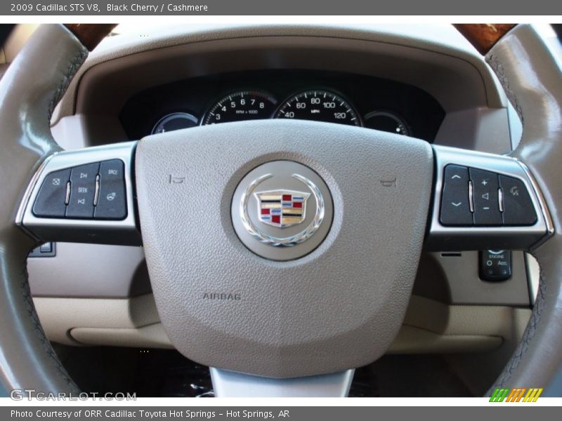 Black Cherry / Cashmere 2009 Cadillac STS V8