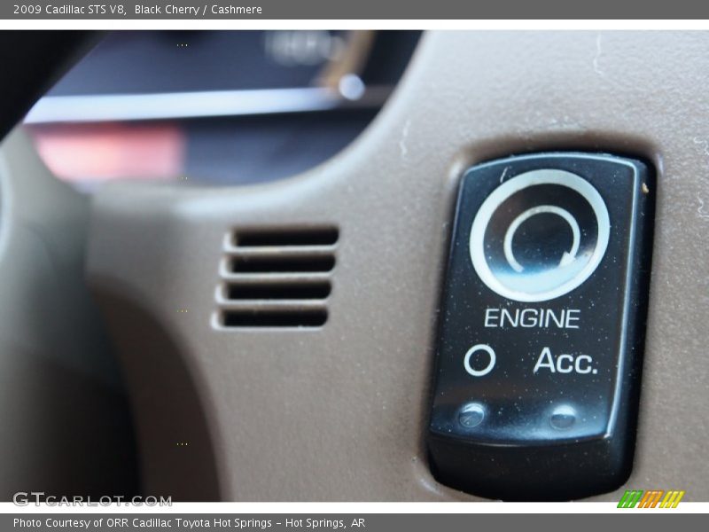 Black Cherry / Cashmere 2009 Cadillac STS V8