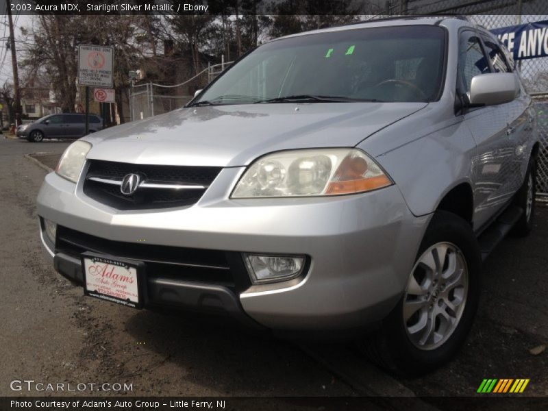 Starlight Silver Metallic / Ebony 2003 Acura MDX