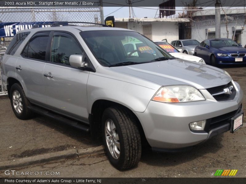Starlight Silver Metallic / Ebony 2003 Acura MDX