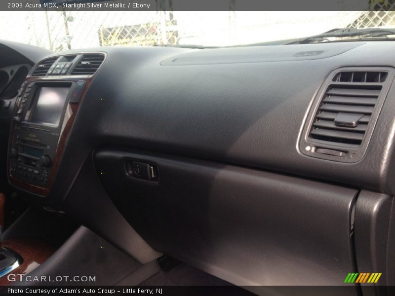 Starlight Silver Metallic / Ebony 2003 Acura MDX