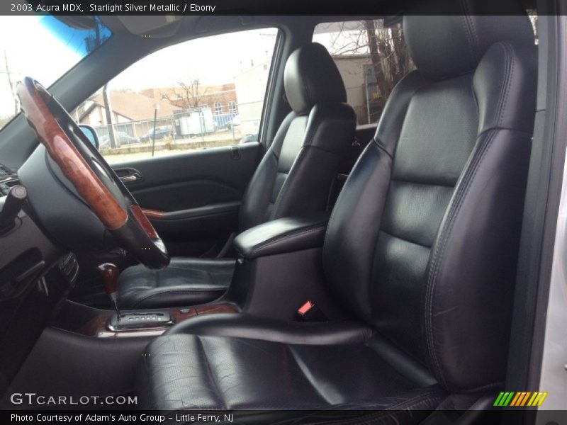 Starlight Silver Metallic / Ebony 2003 Acura MDX
