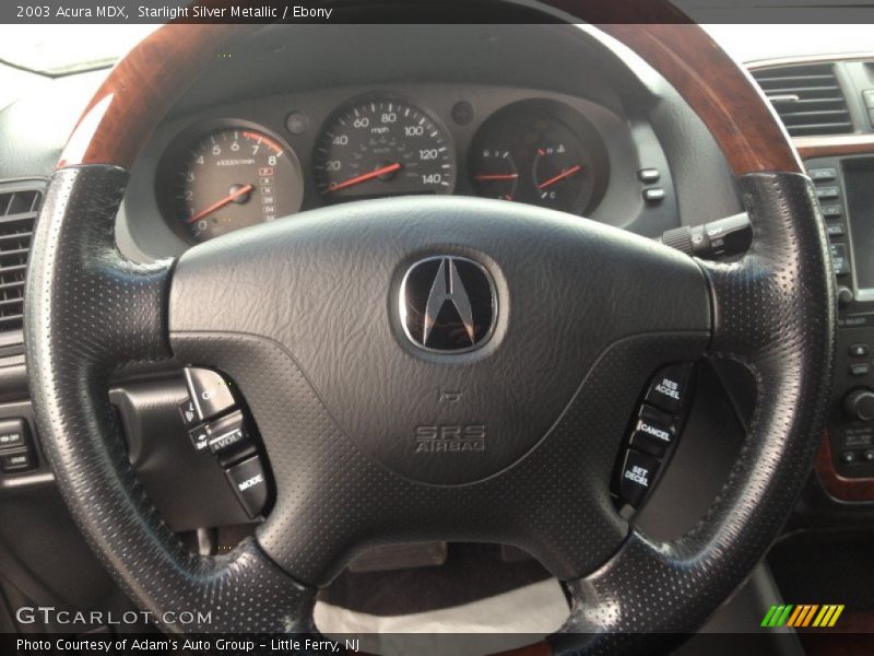 Starlight Silver Metallic / Ebony 2003 Acura MDX