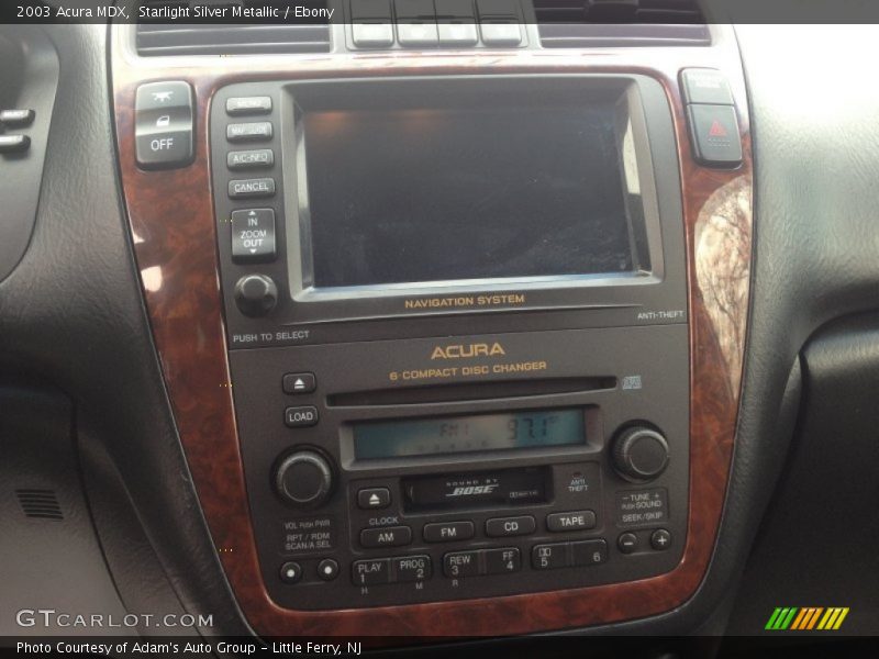 Starlight Silver Metallic / Ebony 2003 Acura MDX