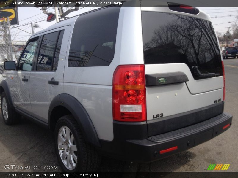 Zambezi Silver Metallic / Alpaca Beige 2006 Land Rover LR3 V8 SE