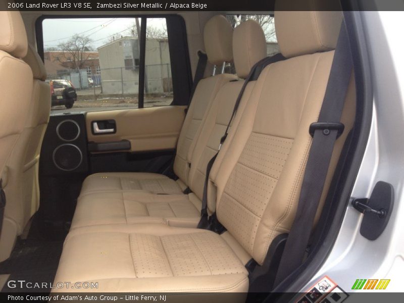 Rear Seat of 2006 LR3 V8 SE