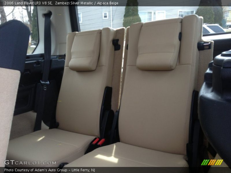 Rear Seat of 2006 LR3 V8 SE