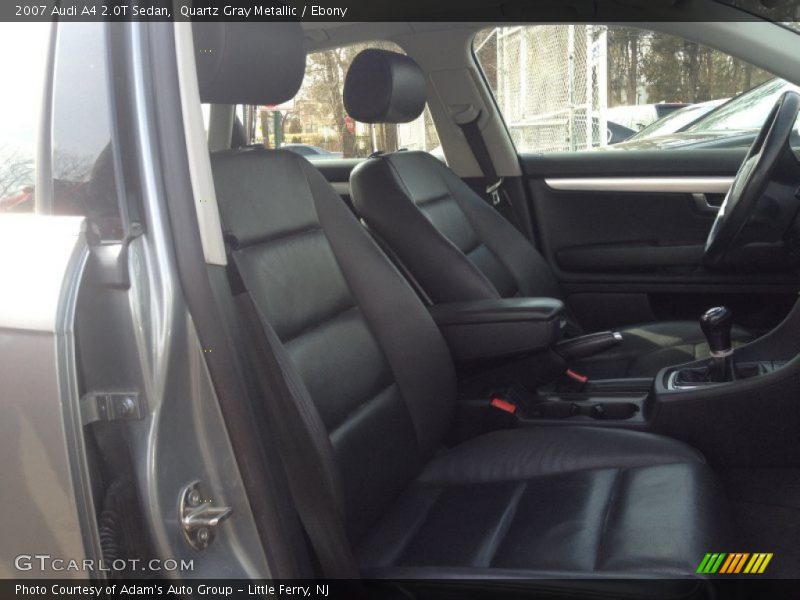 Quartz Gray Metallic / Ebony 2007 Audi A4 2.0T Sedan