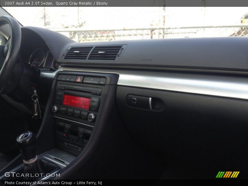 Quartz Gray Metallic / Ebony 2007 Audi A4 2.0T Sedan