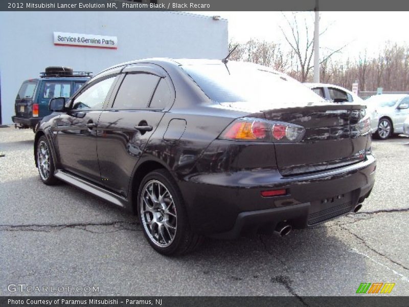  2012 Lancer Evolution MR Phantom Black