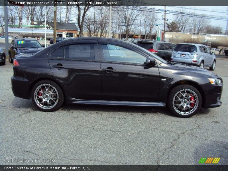  2012 Lancer Evolution MR Phantom Black