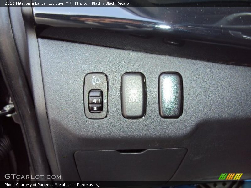 Controls of 2012 Lancer Evolution MR