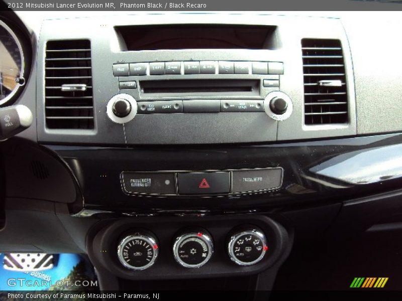 Controls of 2012 Lancer Evolution MR
