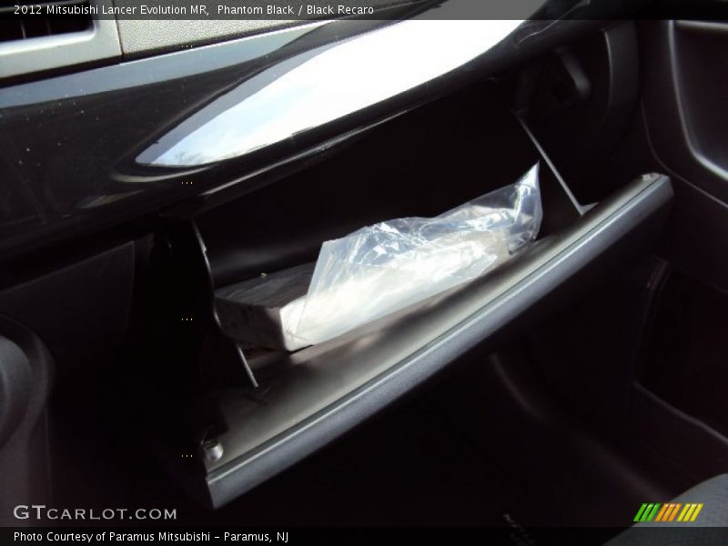 Phantom Black / Black Recaro 2012 Mitsubishi Lancer Evolution MR