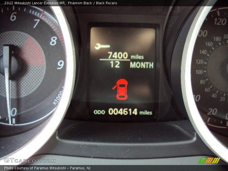 Phantom Black / Black Recaro 2012 Mitsubishi Lancer Evolution MR