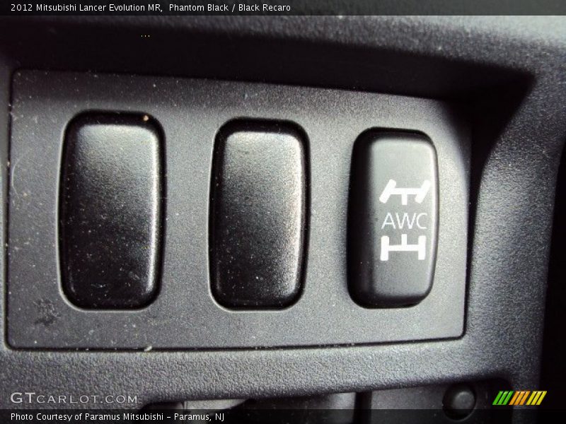 Controls of 2012 Lancer Evolution MR