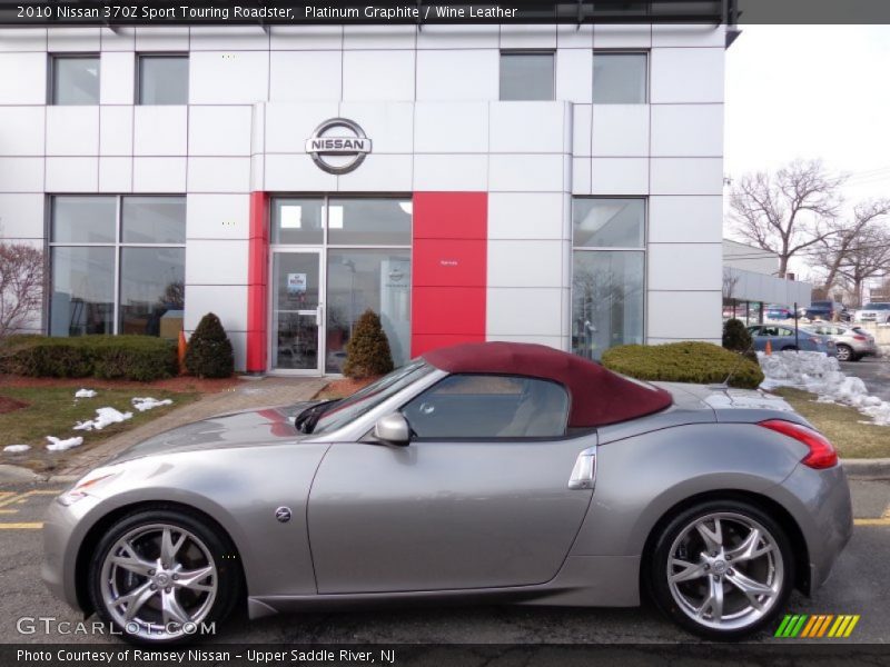  2010 370Z Sport Touring Roadster Platinum Graphite