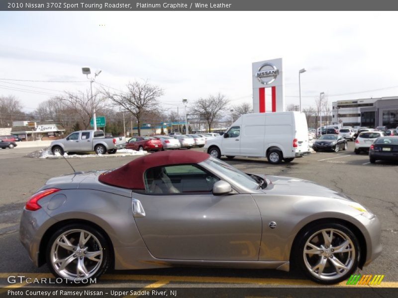  2010 370Z Sport Touring Roadster Platinum Graphite